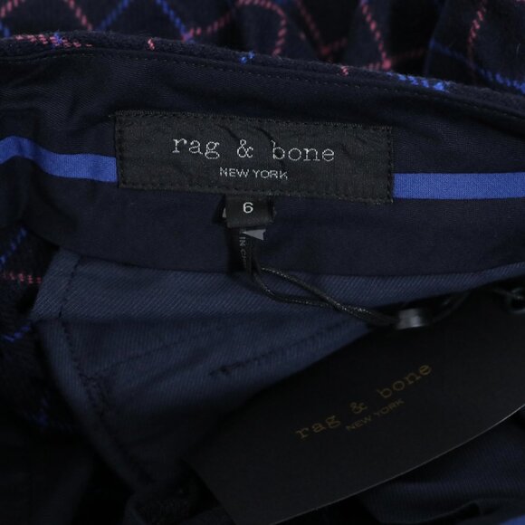 Rag and Bone Poppy High Waisted Check Pant size 6 - Picture 3 of 7